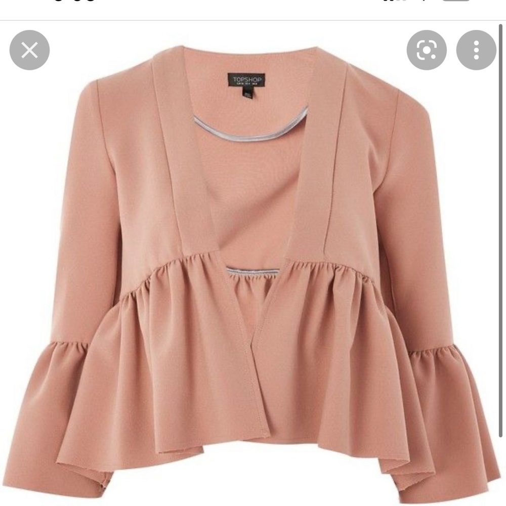 Top shop pink blazer
